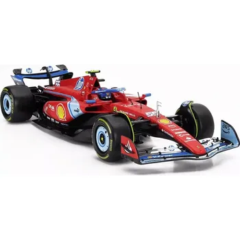 autíčko Ferrari F1 SF-24 No.55 C.Sainz Miami GP 2024 (sběratelský model, určeno pouze k vystavení)