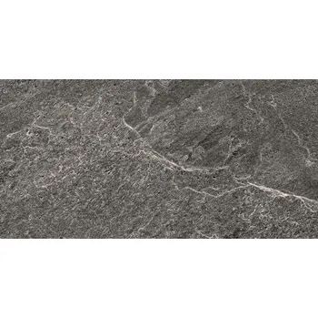 Dlažba Rako Core DAGSR875, dlažba, černá, matná, reliéfní, 30 x 60 x 0,9 cm