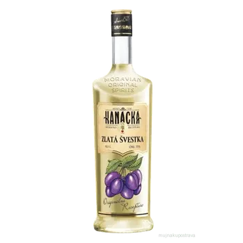 Pálenka Hanácká Zlatá švestka 35% 0,5 l