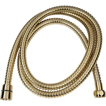 Sprchová hadice Sapho Powerflex Kovová sprchová hadice, 150cm, zlato, FLEX150G