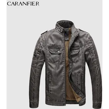 Moto bunda Pánská kožená bunda v retro stylu Barva: Šedá, Velikost: 4XL