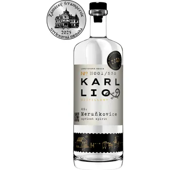 Pálenka Karl LIQ Meruňkovice 48% 0,5l