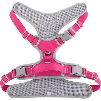 Postroj pro psa Postroj pro psy OXFORD B velikost XL růžový šedý