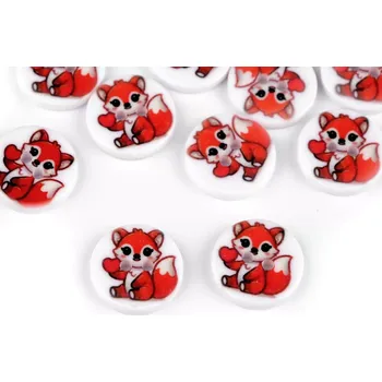 Knoflík Knoflík dětský lištička (Knoflík dětský lištička)