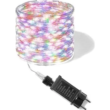 Vánoční dekorace senzanakupy Venkovní mikro řetěz 18 m 180LED, s časovačem, barevný