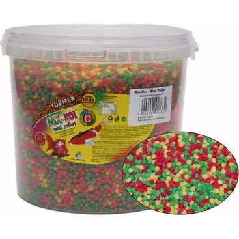 Krmivo pro rybičky KOI MIX mini pellet kuličky, dóza 3 l (Krmivo pro ryby)