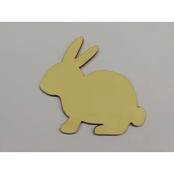 Dřevěná hračka Dřevěný výřez zajíc č.1