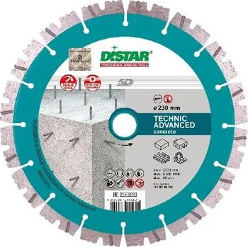 Řezný kotouč DISTAR Diamantový kotouč 230x2,2/1,8x12x22,23 5D TECHNIC ADVANCED DIS14315086018