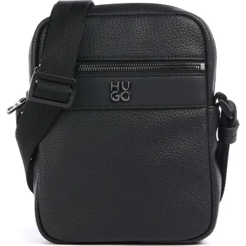 Hugo Quantic - Kabelka přes rameno v černá, imitace kůže, 229553 | Kabelky pro ženy & muže