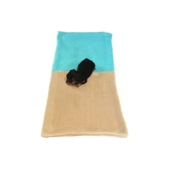 Pelíšek pro kočku Marysa pelíšek 3v1 pro štěňátka/koťátka, béžový/tyrkysový