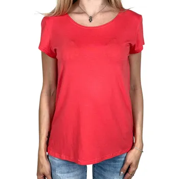 Salma Dámské tričko s krátkým rukávem SELMA Barva: Oranžová, Velikost: XL