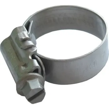 DAMESA - MIKALOR Spona160-180 ASFA-S 12 W4 - Šneková hadicová nerezová spona W2, šířka pásku 12 mm Hadicová spona šíře 12mm