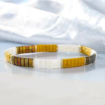 Náramek Joy-sperky Miyuki Tila náramek sandy II.