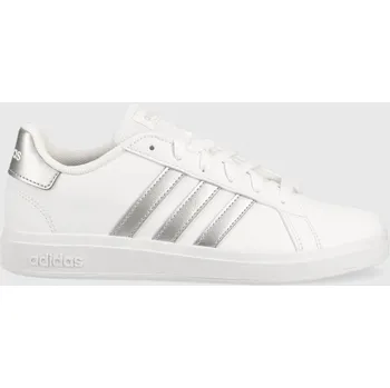 Chlapecká obuv Dětské sneakers boty adidas GRAND COURT bílá barva GW6506 00X, EUR 32