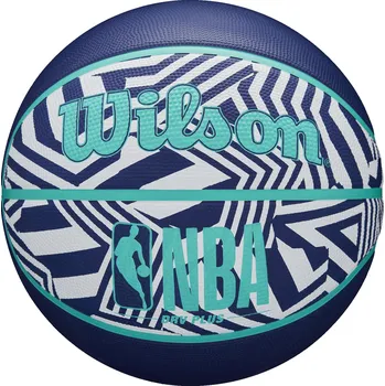 Míčový sport basketbalový míč Wilson NBA DRV Plus Dazzle Camo Modrá 7