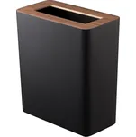 Černý odpadkový koš YAMAZAKI Rin Square ID_831872