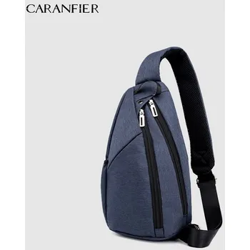 Sportovní batoh Pánský batoh přes rameno Crossbody Bag Barva: Tmavě Modrá