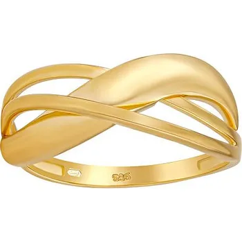 Prsten Zlatý prsten Kimmy ze žlutého zlata velikost obvod 55 mm FNNNB05RGY-obvod 55 mm