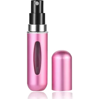 Rozprašovač parfému Plnitelný cestovní rozprašovač parfémů mini 5ml | plnitelný rozprašovač - matná růžová