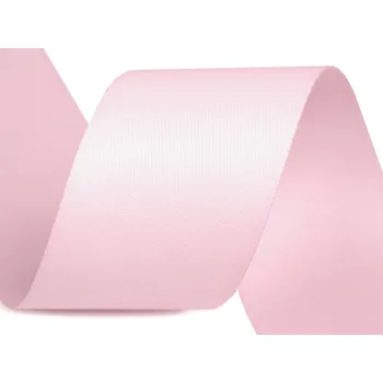 Stuha Atlasová hedvábná stuha oboulící šíře 40 mm matná Varianta: 601 růžová sv., Balení: 20 m