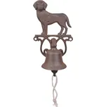 Litinový nástěnný zvonek s motivem psa Esschert Design ID_878306