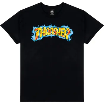 tričko Thrasher Graff - Black L