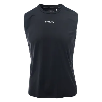 Pánské tílko Pánské Tílko FITANU FORLAN M000267956 – Černá M