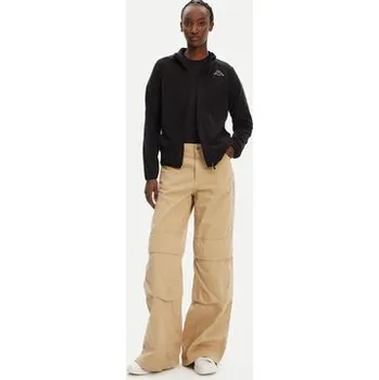 Dámská móda Kappa Fleecová mikina Savaux 341P7KW Černá Regular Fit XS