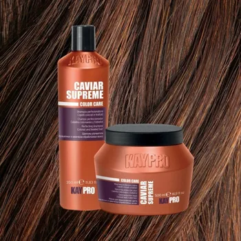 Vlasová regenerace Kaviárový set péče o barvené vlasy KAYPRO Caviar