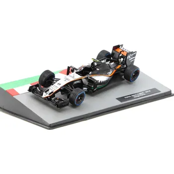 autíčko Centauria Force India VJM09 2016 Sergio Pérez 1:43 - Racing Cars časopis s modelem #21 Force India VJM09 - kovový model auta 1/43