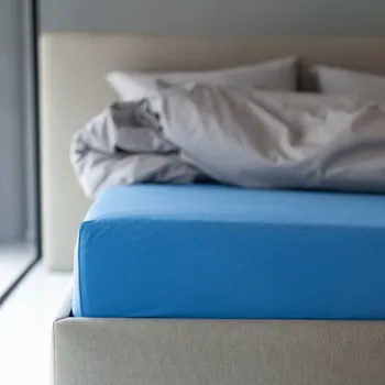 Prostěradlo HEDDA Prostěradlo Jersey Lycra premium denim rozměr: 90 x 200 cm