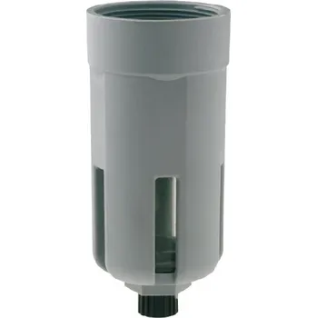 Příslušenství ke kompresoru AIGNEP T520 NÁDOBKA FILTRU FRL 3 - šedý plast s průhledítky, vnitřní šroubovací závit