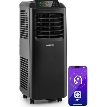 Klimatizace Klarstein Pure Blizzard Smart 9000 BTU Mobilní Klimatizace Černá (10035808)