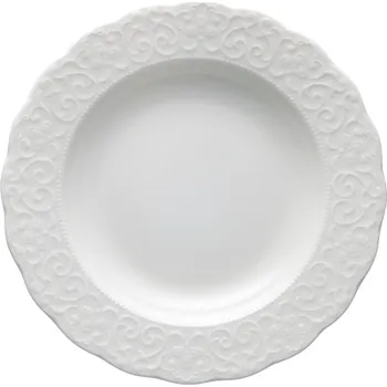 Talíř Bílý hluboký porcelánový talíř ø 22 cm Gran Gala – Brandani ID_1140928