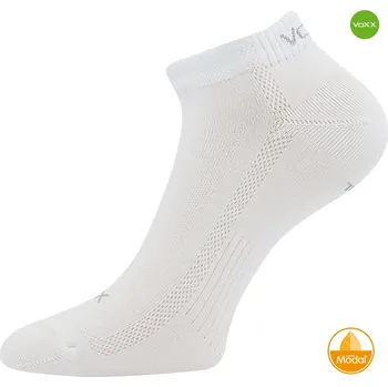 Oblečení a móda Voxx ponožky Morfan - bílá, 43-46 (Krátké sportovní modalové ponožky VoXX MORFAN)