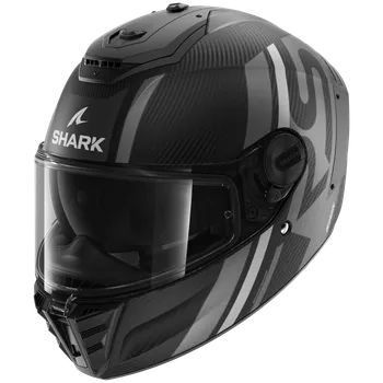 Helma na motorku Integrální helma Shark Spartan RS Carbon Shawn (černá, stříbrná), vel. S