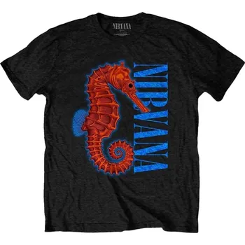 Nirvana Seahorse Black XL Tričko