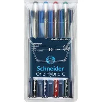 Roller "One Hybrid C", sada, 4 barvy, 0,5 mm, SCHNEIDER
