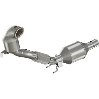 Autodíl HJS downpipe 76 mm včetně katalyzátoru pro Volkswagen Golf VIII GTI typ CD, emisní norma Euro 6d, 2.0, 180 kW (DNPA)