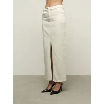 Dámská sukně La Mania Sukně NEVE Bílá Classic Fit 36