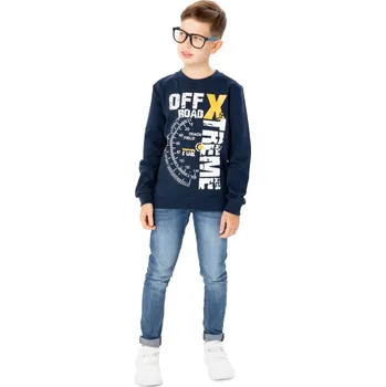 Chlapecká mikina Chlapecká mikina Extreme Club - navy 140