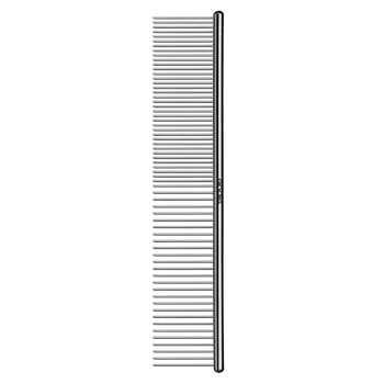 Kartáč pro zvířata Kovový hřeben Andis PROFESIONAL 19cm, půlený