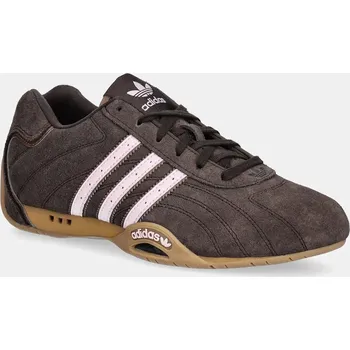 Dámské tenisky Kožené tenisky adidas Originals Adiracer LO dámské, hnědá barva, JR8867 89X, EUR 38