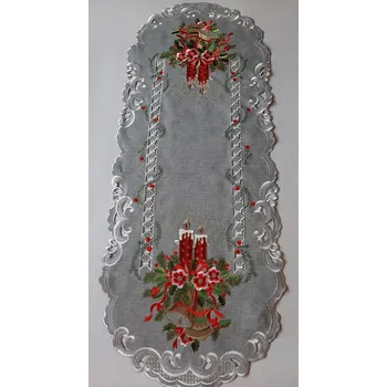 ubrus UBRUS vyšívaný 110 x 39 vánoční 02