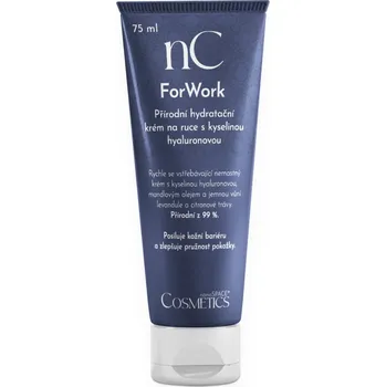 Péče o ruce nanoSPACE Cosmetics Přírodní hydratační krém na ruce s kyselinou hyaluronovou ForWork