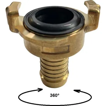 Kompresor GK MS-SW OTOČNÁ 10 BAR - Bajonet. rychlospojka, trn 13 mm, 10 bar, rozteč 40 mm