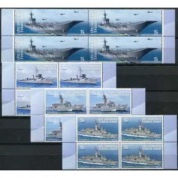 Poštovní známka Thailand post (2014) MiNr. 3448 - 3451 ** (4-bl) - Thajsko - královské námořnictvo