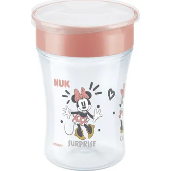 Kojenecká láhev Dětský hrníček Magic NUK Cup Minnie (8+ m.) NUK 360°