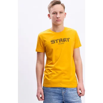 Chlapecké tričko Start - žlutá 158