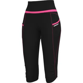 Dámské kraťasy Dámské kraťasy Crazy MID-SHORT EXIT - černá XL